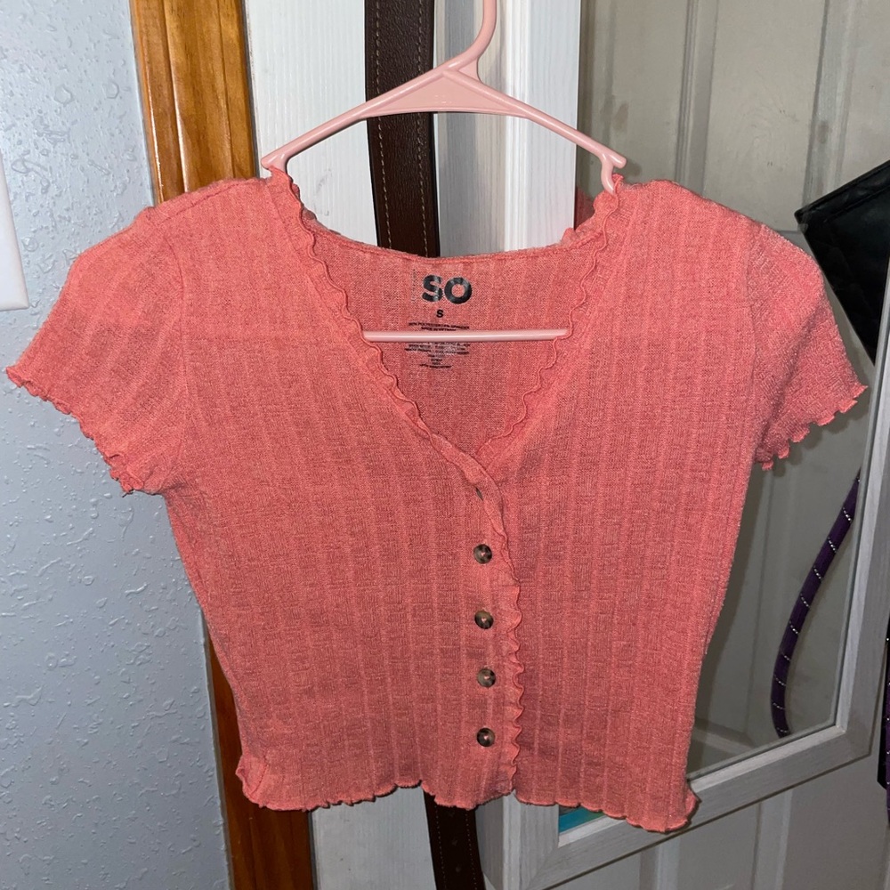 Pink Crop Top